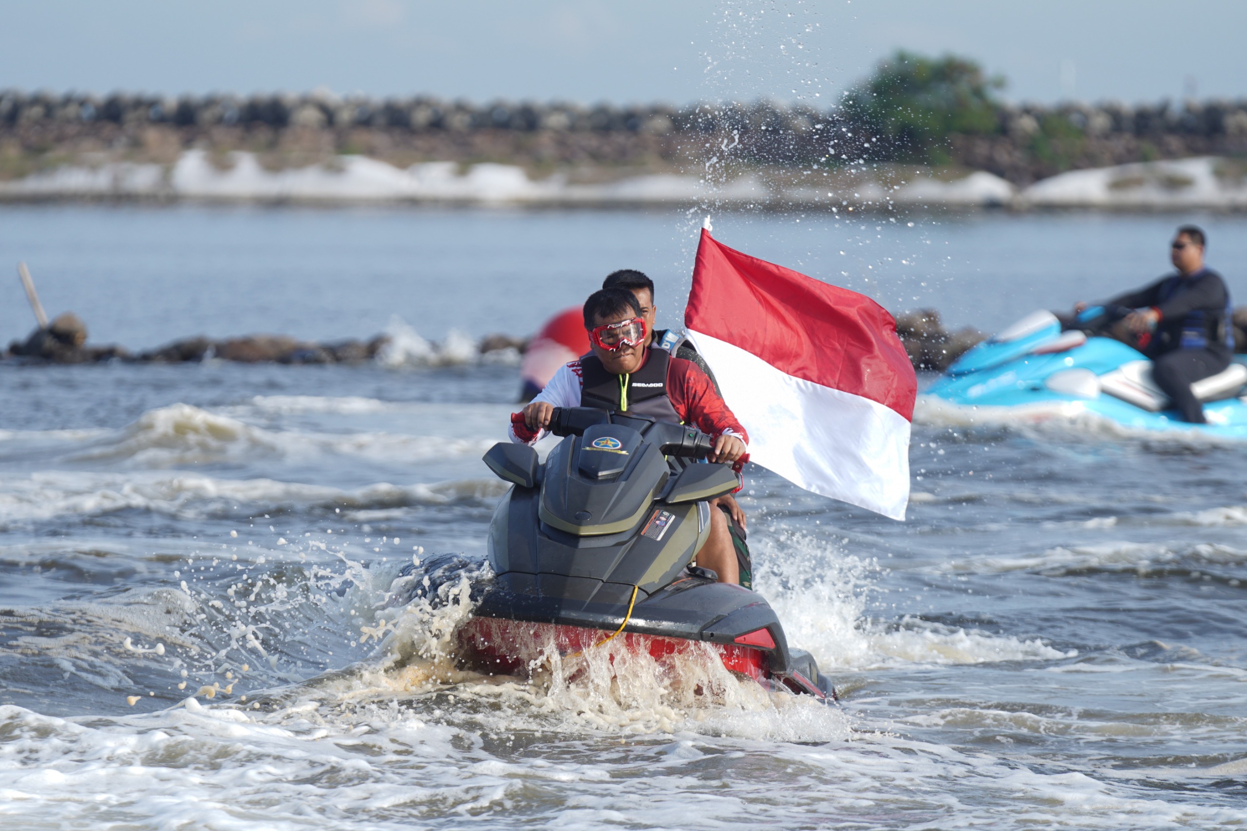 Hadiri Lomba Jetski Panglima TNI Cup, Wakasad Dukung Sportivitas dan Kebersamaan