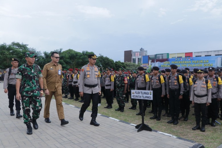 9.164 Pasukan Siap Amankan TPS di Wilayah Hukum Polres Metro Tangerang Kota