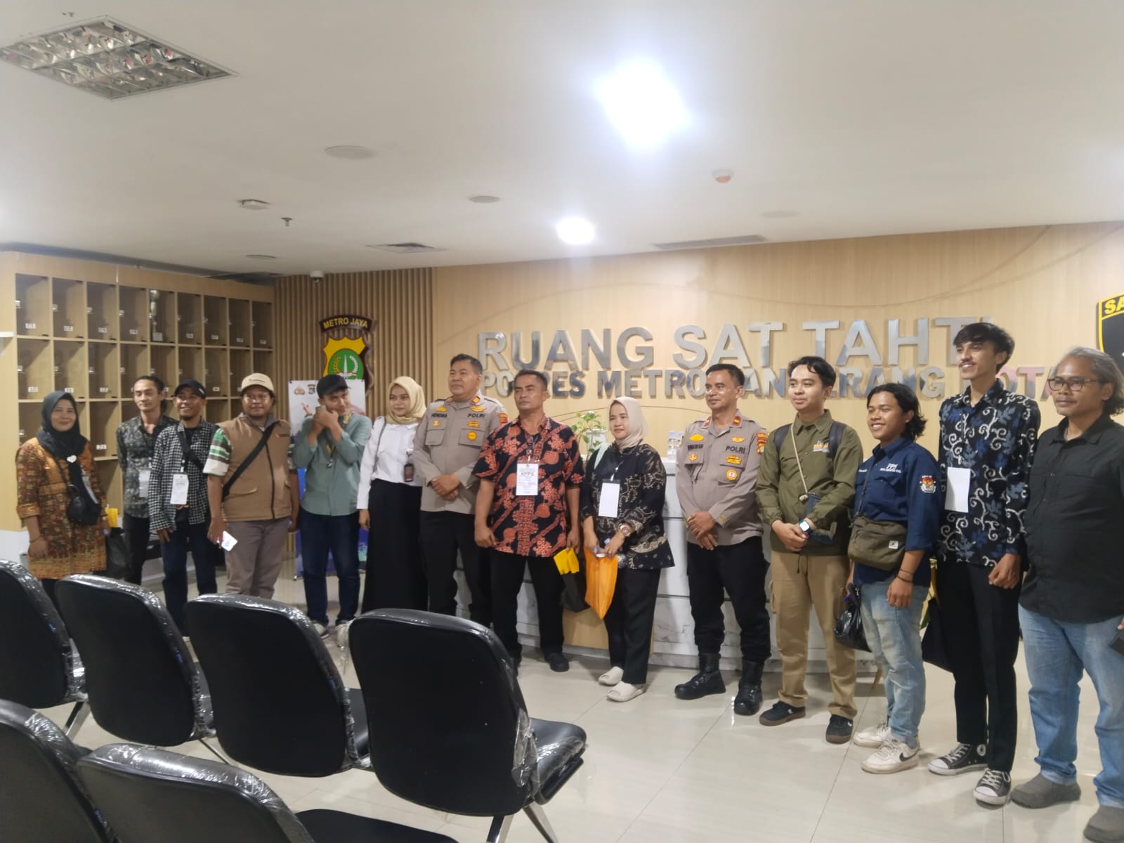 192 Tahanan Sat Tahti Polres Metro Tangerang Kota Nyoblos Pilkada Serentak 2024