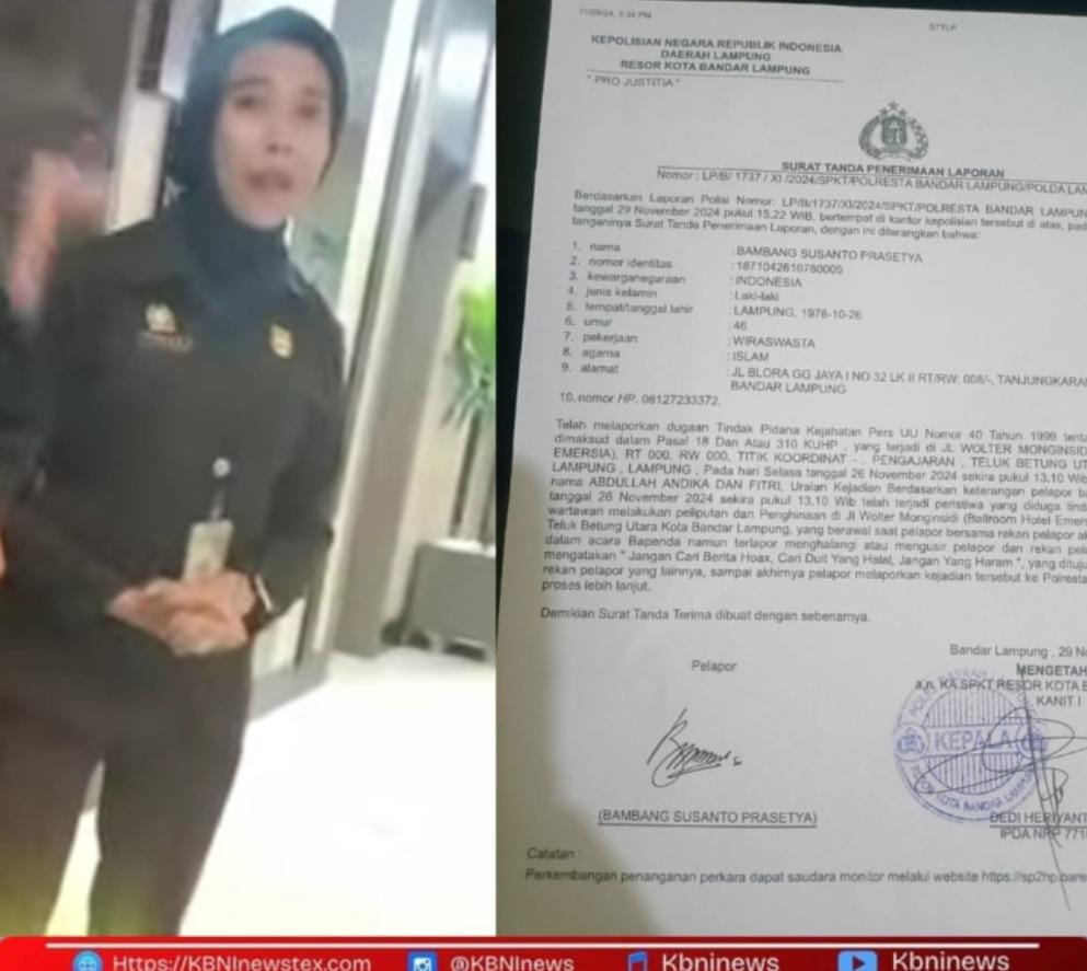 Oknum Satpam Hotel Emersia Lakukan Pengusiran Terhadap Wartawan Ahirnya Lapor Polisi