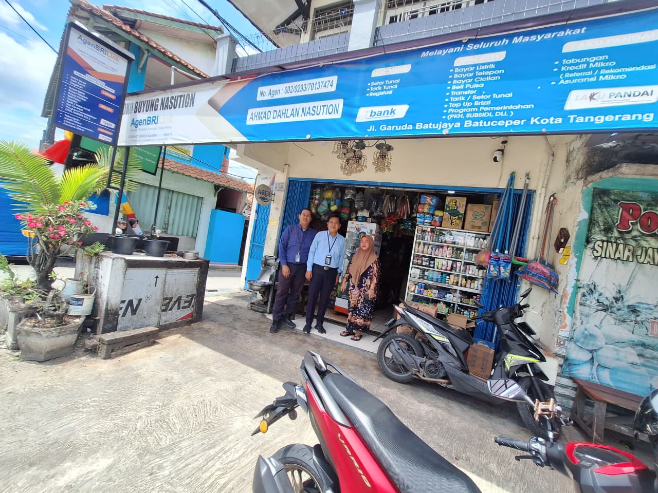 Bank BRI Cabang Tangerang Ahmad Yani Perkuat Inklusi Keuangan Lewat 2.829 Agen BRILink